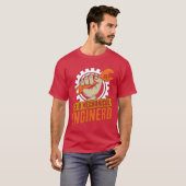 Im A Mechanical Enginerd Car Mechanic Engineer fri T-shirt (Voorkant volledig)