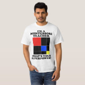 I'm a Montessori Teacher - Montessori  T-shirt (Voorkant volledig)