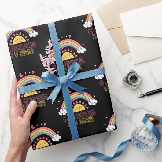 I'm A Motherf*cking Ray of Sunshine Badhanddoek Se Cadeaupapier (Geschenken)