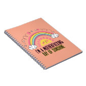 I'm A Motherf*cking Ray of Sunshine Badhanddoek Se Notitieboek (Rechterzijde)