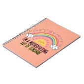 I'm A Motherf*cking Ray of Sunshine Badhanddoek Se Notitieboek (Linkerzijde)