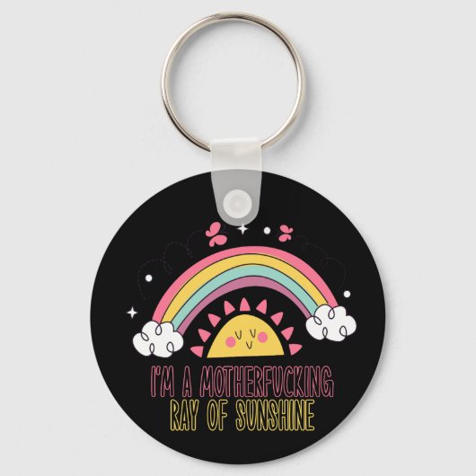 I'm A Motherf*cking Ray of Sunshine Badhanddoek Se Sleutelhanger (Voorkant)