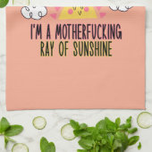 I'm A Motherf*cking Ray of Sunshine Badhanddoek Se Theedoek (Gevouwen)