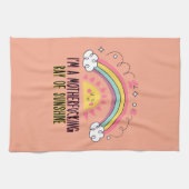 I'm A Motherf*cking Ray of Sunshine Badhanddoek Se Theedoek (Horizontaal)