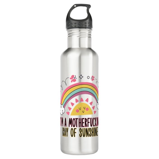 I'm A Motherf*cking Ray of Sunshine Badhanddoek Se Waterfles (Voorkant)