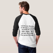 I'm a muslim t-shirt (Achterkant volledig)