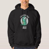 i'm a nervous rex cute  Rex Dinosaur Hoodie (Voorkant)