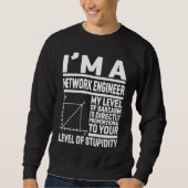 I'm A Network Engineer My Level Of Sarcasm Is Dire Trui (Voorkant)
