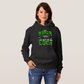 I'm A Ninja I Don't Need Luck St Patrick's Day Boy Hoodie (Voorkant volledig)