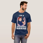 Im a Parkinsons Warrior Parkinsons Disease T-shirt (Voorkant volledig)