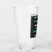 I'm A Personal Torture Instructor I Mean Physical Glas (Rechts)