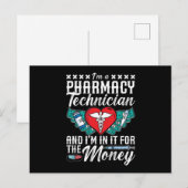 I'm A Pharmacy Technician Medicine Tech Pharmacist Briefkaart (Voorkant / Achterkant)