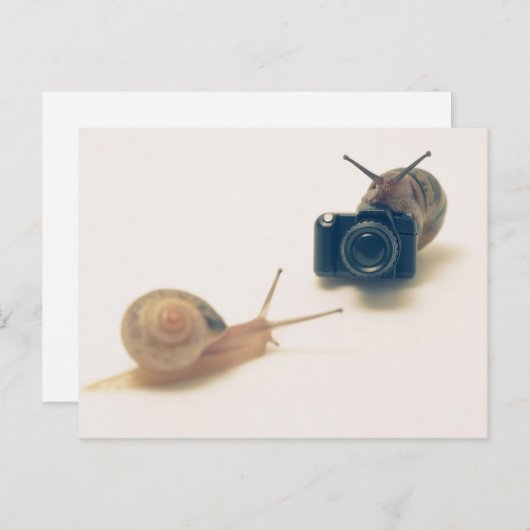 I'm a photographer. briefkaart (Voorkant / Achterkant)