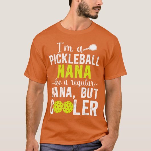 Im A Pickleball Nana Pickleball Player Nana boy fr T-shirt (Voorkant)