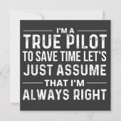 I'm a Pilot - To save time let's just assume that Kaart (Voorkant)