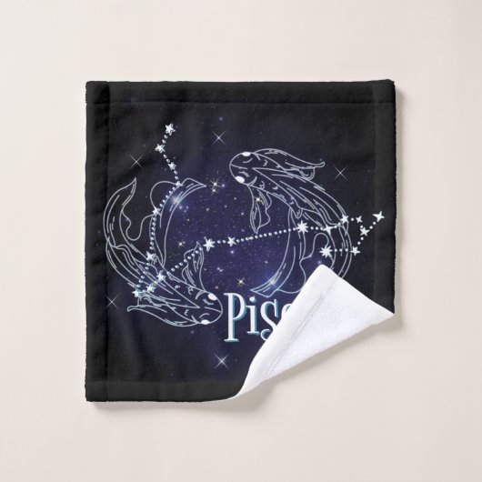 Im A Pisces Zodiac.Trendy Pisces Zodiac Sign Bad Handdoek (Wasdoekje)