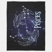 Im A Pisces Zodiac.Trendy Pisces Zodiac Sign Fleece Deken (Voorkant)