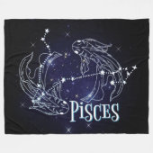 Im A Pisces Zodiac.Trendy Pisces Zodiac Sign Fleece Deken (Voorkant (Horizontaal))