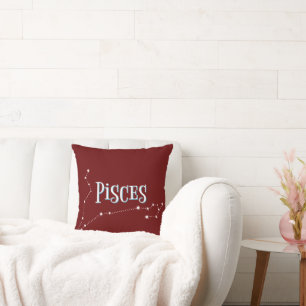 Im A Pisces Zodiac.Trendy Pisces Zodiac Sign Kussen