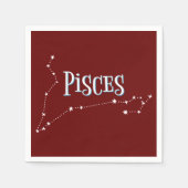 Im A Pisces Zodiac.Trendy Pisces Zodiac Sign Servet (Voorkant)