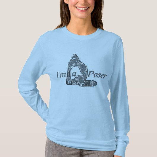 Im a Poser T-shirt (Voorkant)