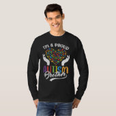 I'm A Proud Autism Brother Autism Puzzle Heart Awa T-shirt (Voorkant volledig)