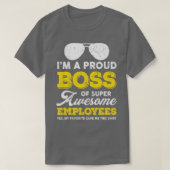 Im a proud board of Super Geweldige Employees Funn T-shirt (Design voorkant)