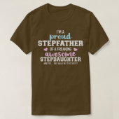I'm a proud stepfather of a freaking awesome stepd t-shirt (Design voorkant)
