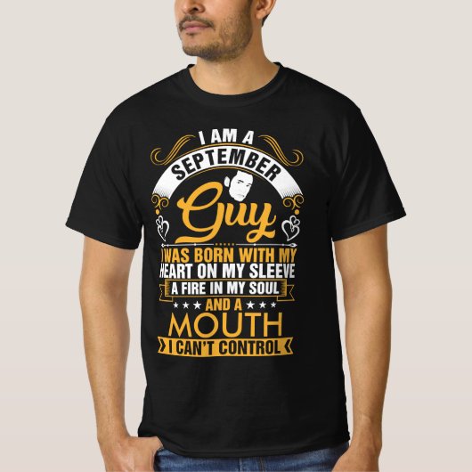 Im A September Guy Tshirt (Voorkant)