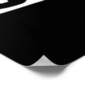 Im a Shark Funny Words Gifts Poster (Hoek)