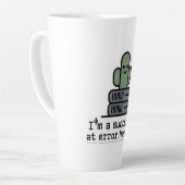 I'm a Succulent at Error Handling Sticker - Latte Mok (Linkerhoek)
