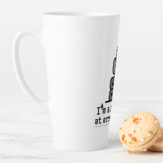 I'm a Succulent at Error Handling Sticker - Latte Mok