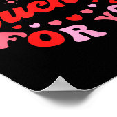 I'm A Sucker For You Candy Heart Love Happy Valent Poster (Hoek)