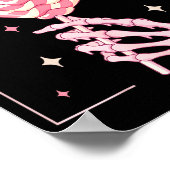 I'm A Sucker For You Skeleton Heart Candy Valentin Poster (Hoek)