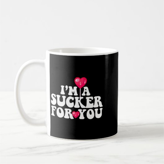 Im A Sucker For You Valentines Day Pun Matching Co Koffiemok (Links)