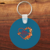 I'm A Survivor Heart Disease Awareness Red Butterf Sleutelhanger (Voorkant)