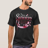 I'm A Survivor Multiple Myeloma Awareness Butterfl T-shirt (Voorkant)