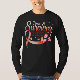 I'm A Survivor RSD CRPS Awareness Butterfly Ribbon T-shirt