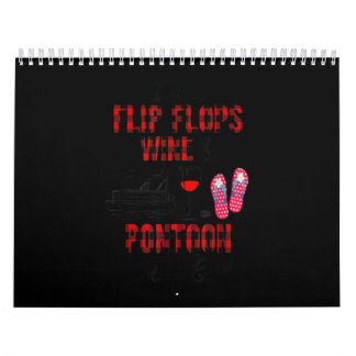 Im A Teenslippers Wine _Pontoon Kinda Girl-Funny Kalender