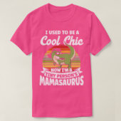 Im a tiny Persons Mamasaurus T Rex Family Matching T-shirt (Design voorkant)