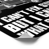 I'm A Tow Truck Driver I Can't Fix Stud Gift Towin Poster (Hoek)