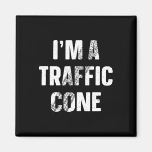 I'm A Traffic Cone Shirt Adult Kids Costume Funny Magneet