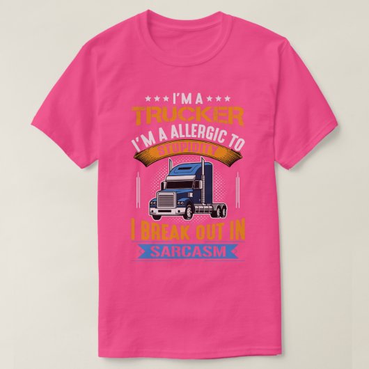Im A Trucker T-shirt (Design voorkant)