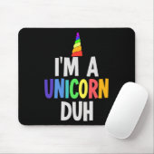 I'm a Unicorn Duh Halloween Costume Muismat (Met muis)