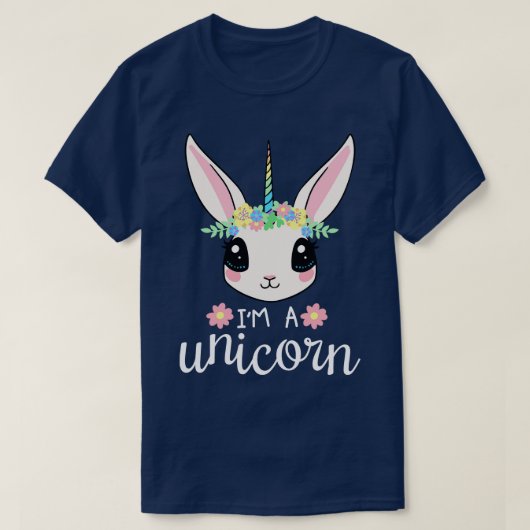 Im A Unicorn T-shirt (Design voorkant)