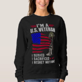 Im A Us Veteran Trui (Voorkant)