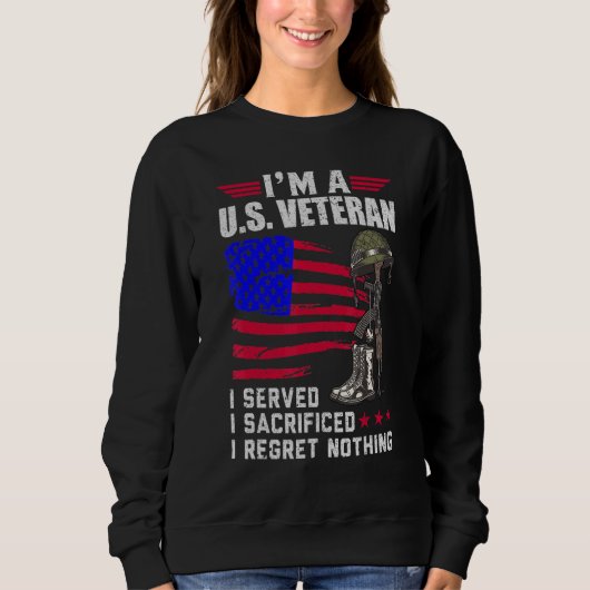 Im A Us Veteran Trui (Voorkant)
