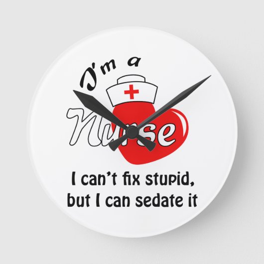IM A VERPLEISTER RONDE KLOK (Voorkant)