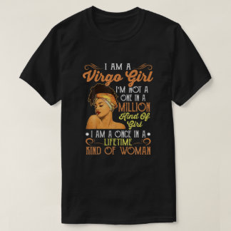 I'm A Virgo Girl Black Women Virgo Girl T-shirt