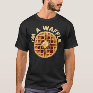 I'm A Waffle Costume Breakfast Halloween Waffle T-shirt